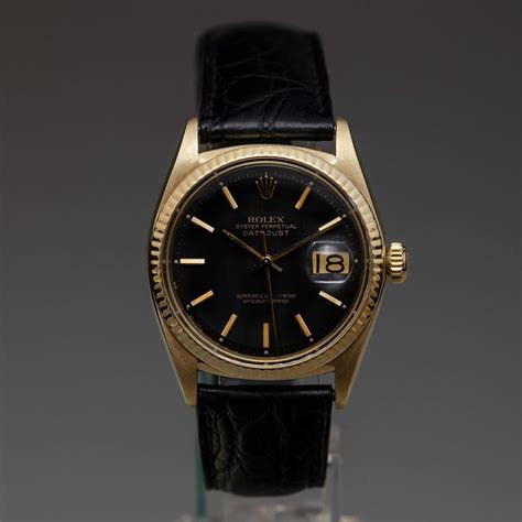 rolex 1601 acciaio oro quadrante nero|rolex 1601 price.